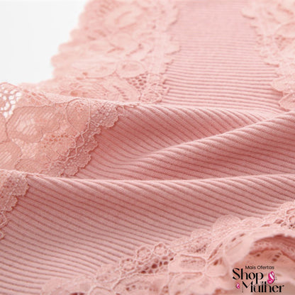 [PROMOÇÃO DE LANÇAMENTO COMPRE 3 LEVE 5] Calcinha Algodão CottonLace - FRETE GRÁTIS