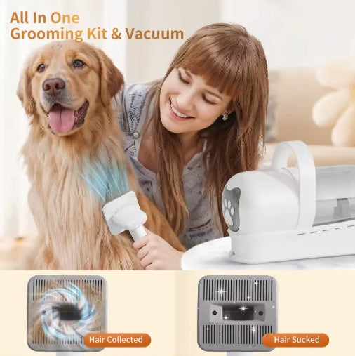 D | V16 - Pet 7-in-1 Hair Suction Device Cat Dog Vacuum